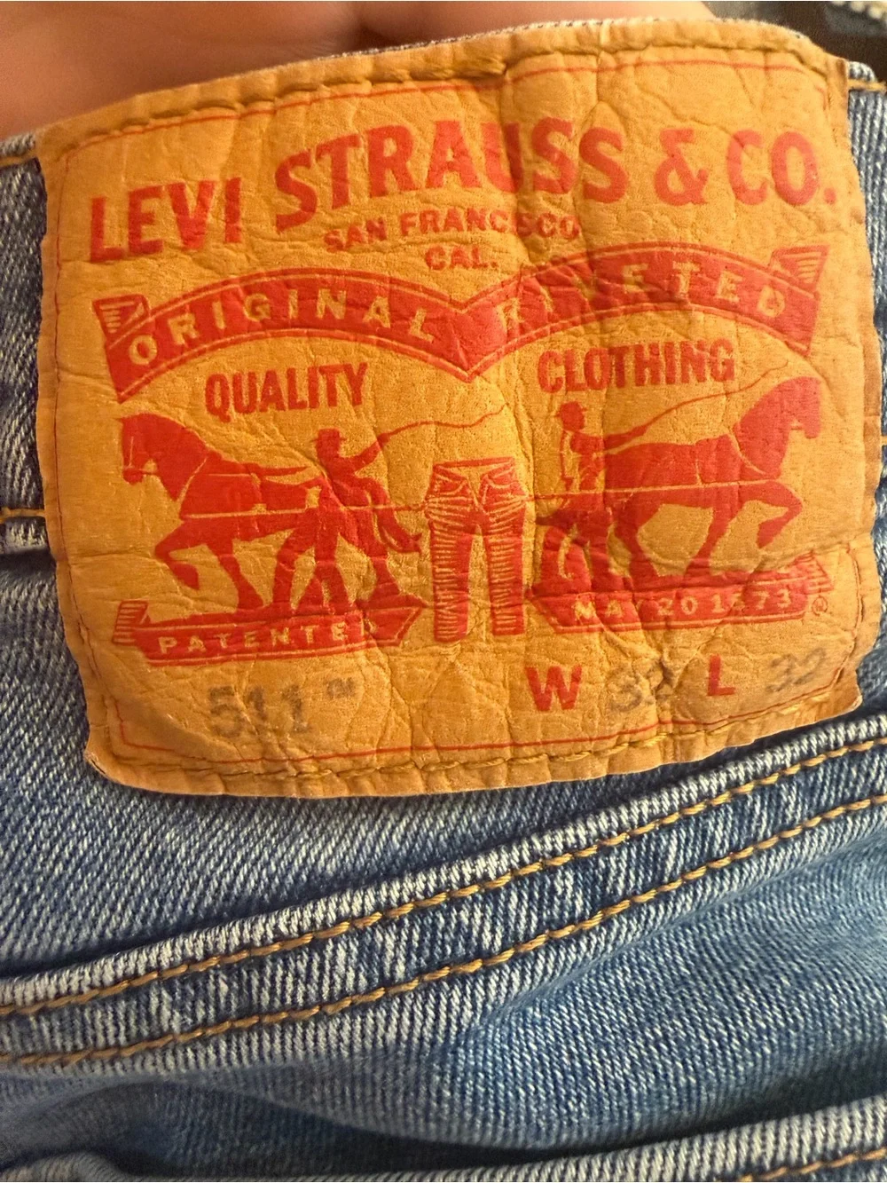 Levi men’s 511 jeans- Size 32x32